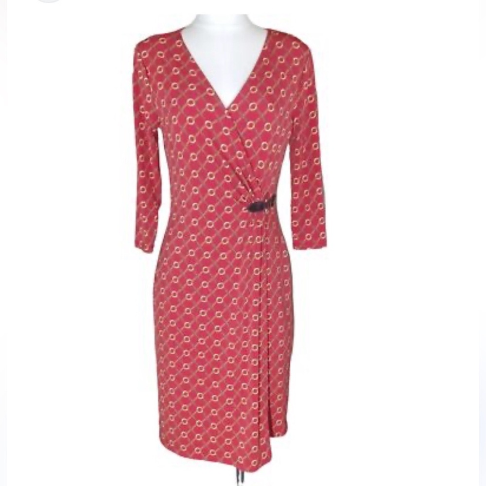 Charter Club‎ Dress Red Glow Kismet Size XL